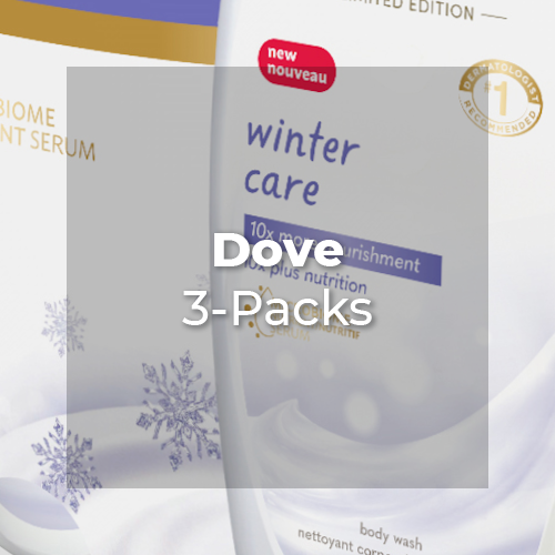 Dove 3-Packs