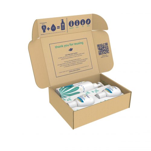 Dove Reusable Bottle Starter Kit